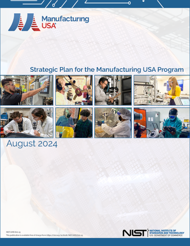 Manufacturing USA  Strategic Plan Cover